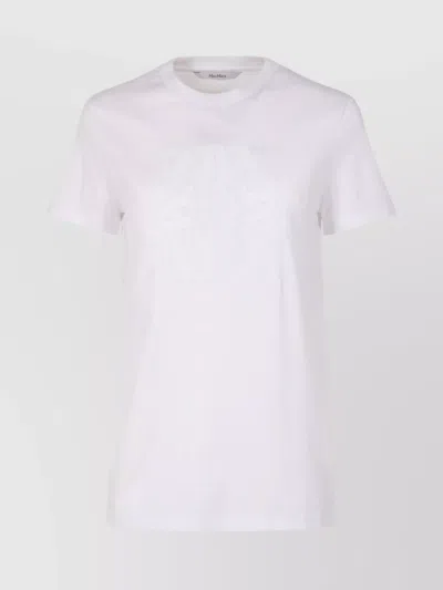 MAX MARA SHORT SLEEVE CREW NECK TOP