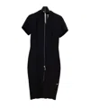 Max Mara Short Sleeve Dress In Black