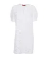 Max Mara White Mirca Dress In White