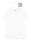 Max Mara Short-sleeve Satin Top In White