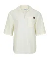 Max Mara Osiride Linen Silk Shirt In White