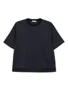 Max Mara Short-sleeve Silk Top In Black