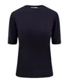 Max Mara Short Sleeve Sweater In Multi