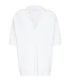 Max Mara Short Sleeve Sweater In White