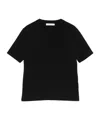 Max Mara Nerina Black Cotton Short-sleeve T-shirt