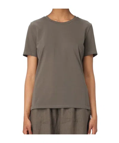 Max Mara Short Sleeve T-shirt In Green