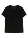 Max Mara Basic Cotton Jersey T-shirt In Multi
