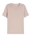 Max Mara Short-sleeved T-shirt In Nude