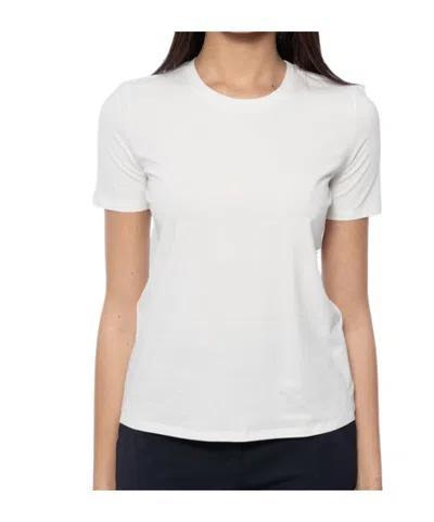 Max Mara Logo T-shirt In White