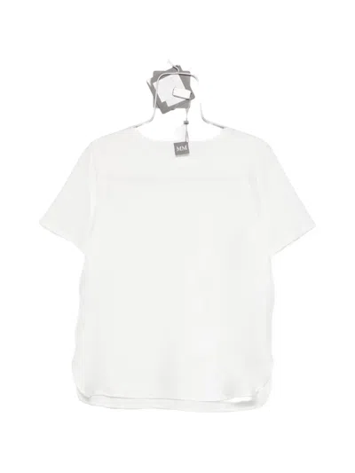 Max Mara Short-sleeve T-shirt In White
