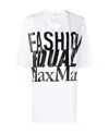 Max Mara Short Sleeve T-shirt In White