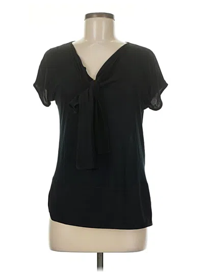 Pre-owned Max Mara Short Sleeve T-shirt In Black