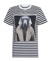 Max Mara Short Sleeve T-shirt In Multi