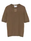 Max Mara Short-sleeve Wool Top
