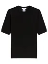 Max Mara Short-sleeved Basic Wool Sweater