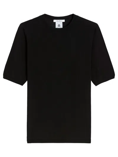 MAX MARA MAX MARA SHORT-SLEEVED BASIC WOOL SWEATER