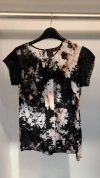 Max Mara Short-sleeved Blouse In Black