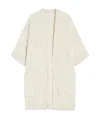 Max Mara Short-sleeved Cardigan In White