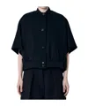 Max Mara Women Cashmere Cropped Sleeve Jacket In Black