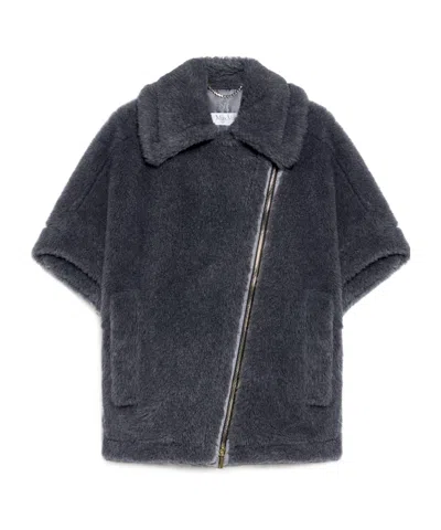 MAX MARA MAX MARA ZIP-UP SHORT-SLEEVED COAT