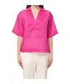 Max Mara Short-sleeved Polo Shirt In Pink