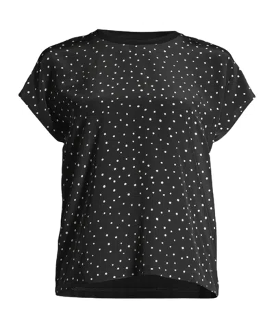 Max Mara Short-sleeved Shirt In Black