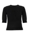 Max Mara Black Silk Blend Patrick Sweater In Black