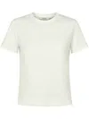 Max Mara Short-sleeve T-shirt With Round Neckline In White