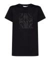 Max Mara Short-sleeved T-shirt In Black