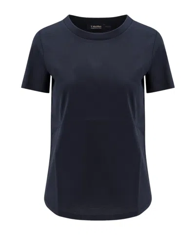 Max Mara Short-sleeved T-shirt In Black