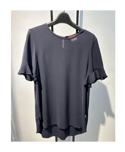 Max Mara Short-sleeved T-shirt In Black