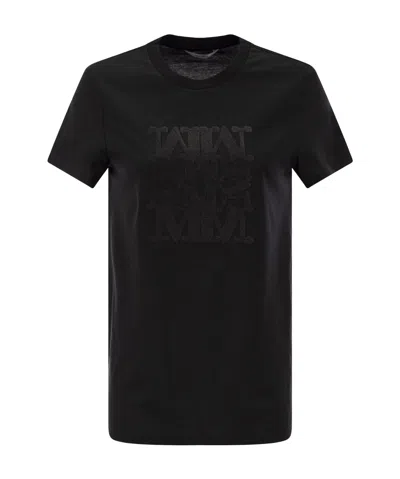 MAX MARA MAX MARA CREWNECK SHORT-SLEEVED T-SHIRT