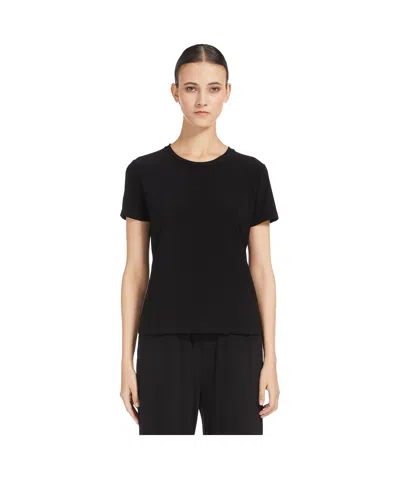 Max Mara Taverna Logo T-shirt Black