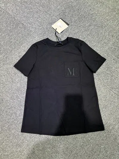 Max Mara Short-sleeved T-shirt In Black