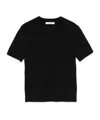 Max Mara Gerico Wool Crewneck Top In Black