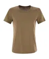 Max Mara Short-sleeved T-shirt In Brown