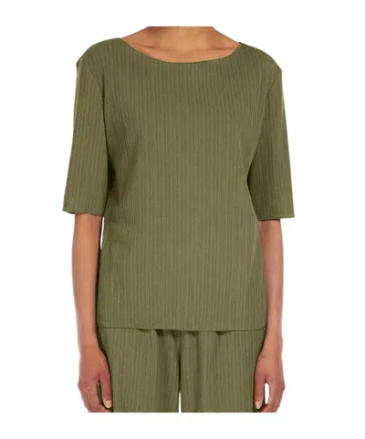 Max Mara Short-sleeved T-shirt, In Green