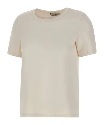 Max Mara Short-sleeved T-shirt In Neutral