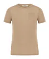 Max Mara Short-sleeved T-shirt In Nude