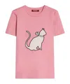 Max Mara Cervino Sweater In Cotton In Pink