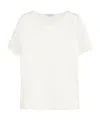 Max Mara Short-sleeved T-shirt In White