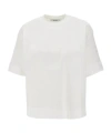 Max Mara Short-sleeved T-shirt In White