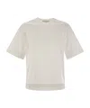 Max Mara Short-sleeved T-shirt In White