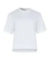 Max Mara Maser Short White Cotton T-shirt In White