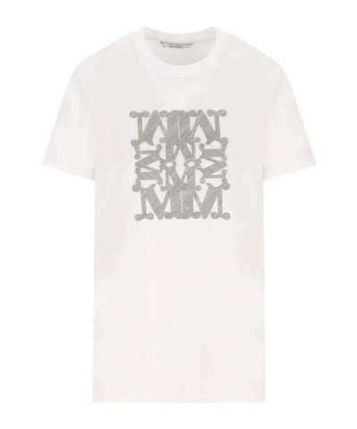 MAX MARA EMBROIDERED COTTON T-SHIRT