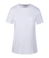 Max Mara Short-sleeved T-shirt In White