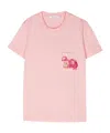 Max Mara Cotton T-shirt In Pink