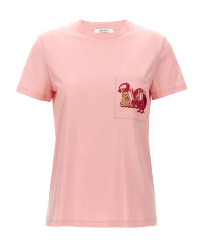 MAX MARA SHORT-SLEEVED T-SHIRT WITH ROUND NECK