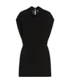 Max Mara Black Querce Dress In Black