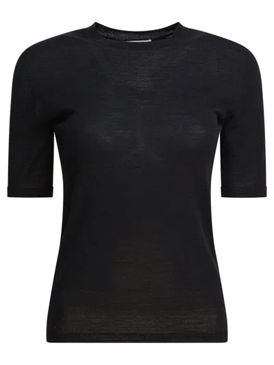 MAX MARA MAX MARA SHORT SLEVEES T-SHIRT IN WOOL